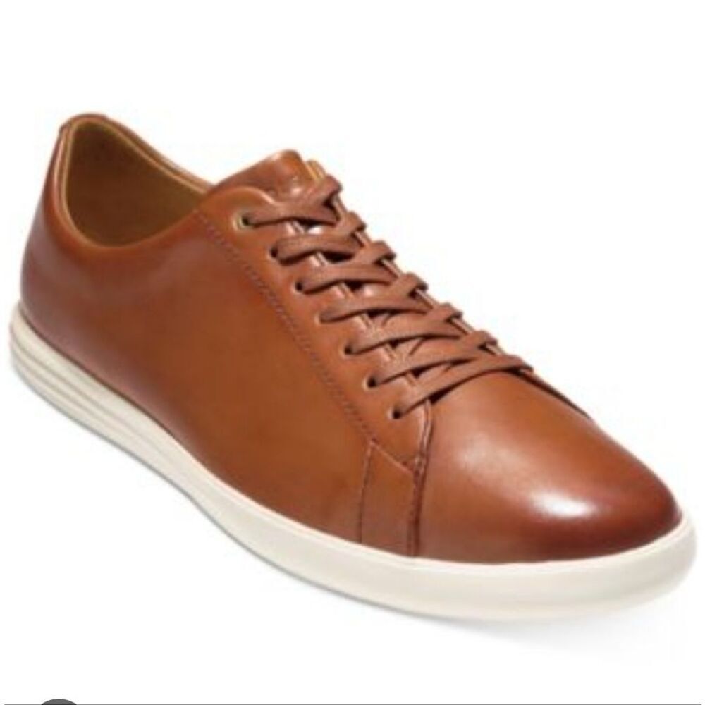 Cole Haan Men's Tan Leather Sneakers